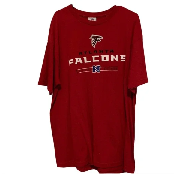 NFL Falcon T-Shirt Size XL, Red - Picture 1 of 2